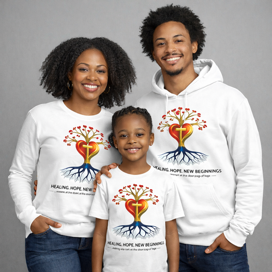 Rooted in Hope Long Sleeve Shirt – Healing • Hope • New Beginnings