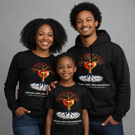 Rooted in Hope Hoodie – Healing • Hope • New Beginnings